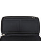 LOUIS VUITTON Long Wallet Purse M30731 Taiga leather (stamped) Noir Grey Trio Color New Zip Around RFID Taiga Zippy Wallet Vertical mens Used Authentic