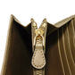 LOEWE Long Wallet Purse 182.82C18 Nappa Dark gold Lambskin wallet Coin case Anagram emboss Long flap wallet unisex(Unisex) Used Authentic