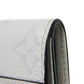 LOUIS VUITTON Tri-fold wallet M67621 Taiga leather x monogram canvas x smooth leather Bron LV Logo Flower White Monogram Discovery compact wallet mens Used Authentic