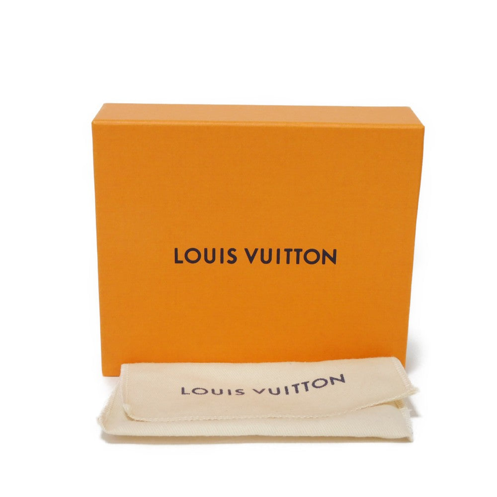 LOUIS VUITTON Tri-fold wallet M67621 Taiga leather x monogram canvas x smooth leather Bron LV Logo Flower White Monogram Discovery compact wallet mens Used Authentic