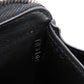 LOUIS VUITTON Long Wallet Purse M61867 Mahina leather (stamped) Noir LV Logo Flower Perforation Punching Black Monogram Mahina Zippy wallet mens(Unisex) Used Authentic