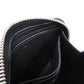LOUIS VUITTON Long Wallet Purse M61867 Mahina leather (stamped) Noir LV Logo Flower Perforation Punching Black Monogram Mahina Zippy wallet mens(Unisex) Used Authentic