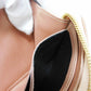 LOUIS VUITTON Long Wallet Purse M81708 Lamb leather (monogram type push) x calf leather Rose gold Monogram emboss Zippy wallet