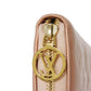 LOUIS VUITTON Long Wallet Purse M81708 Lamb leather (monogram type push) x calf leather Rose gold Monogram emboss Zippy wallet