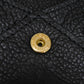 LOUIS VUITTON Tri-fold wallet M82133 Implant leather (monogram embossed) Noir LV logo embossed RFID IC chip Monogram Unplant Portefeuille Celeste unisex(Unisex) Used Authentic