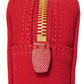 PRADA Clutch bag 1NA021 20L F0N50 cotton Rosso Red Stripe Unused logo Canapa pouch unisex(Unisex) Used Authentic