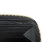LOUIS VUITTON Long Wallet Purse M60171 Implant leather (monogram embossed) Noir LV Logo Black Zip Around Monogram Unplant Portefeuille Clemence unisex(Unisex) Used Authentic