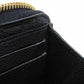 LOUIS VUITTON Long Wallet Purse M60171 Implant leather (monogram embossed) Noir LV Logo Black Zip Around Monogram Unplant Portefeuille Clemence unisex(Unisex) Used Authentic