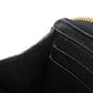 LOUIS VUITTON Long Wallet Purse M60171 Implant leather (monogram embossed) Noir LV Logo Black Zip Around Monogram Unplant Portefeuille Clemence unisex(Unisex) Used Authentic