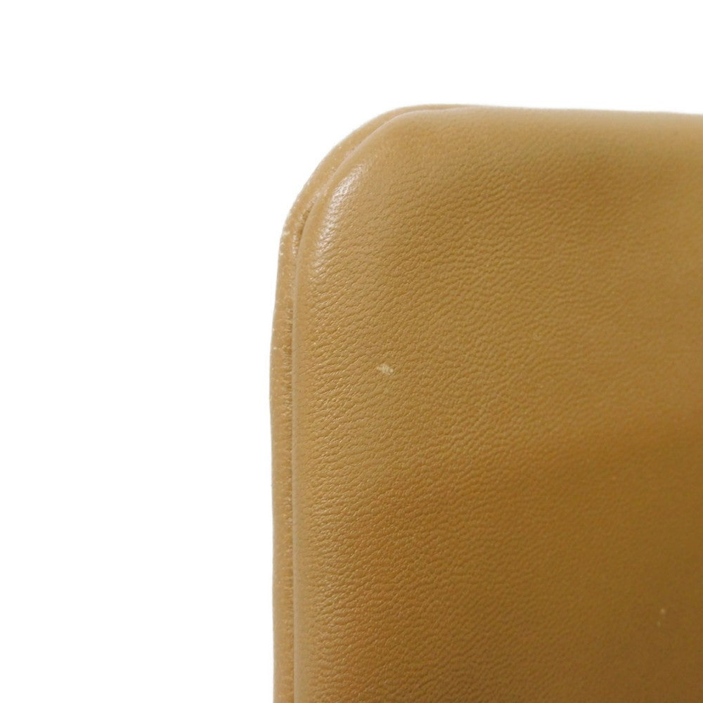 CELINE Shoulder Bag 187603BEB.02BA Smooth lambskin Light camel Foil-stamped brown lambskin crossbody 3-piece pouch New logo Trio Small Women(Unisex) Used Authentic