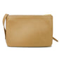 CELINE Shoulder Bag 187603BEB.02BA Smooth lambskin Light camel Foil-stamped brown lambskin crossbody 3-piece pouch New logo Trio Small Women(Unisex) Used Authentic