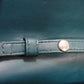 CELINE Shoulder Bag 107773 Smooth lambskin Light blue x dark green ChainShoulder Bag 2WAY Clutch Bag Old logo FRAME Evening Chain Wallet Women Used Authentic