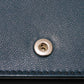 CELINE Shoulder Bag 107773 Smooth lambskin Light blue x dark green ChainShoulder Bag 2WAY Clutch Bag Old logo FRAME Evening Chain Wallet Women Used Authentic