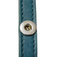 CELINE Shoulder Bag 107773 Smooth lambskin Light blue x dark green ChainShoulder Bag 2WAY Clutch Bag Old logo FRAME Evening Chain Wallet Women Used Authentic