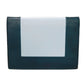 CELINE Shoulder Bag 107773 Smooth lambskin Light blue x dark green ChainShoulder Bag 2WAY Clutch Bag Old logo FRAME Evening Chain Wallet Women Used Authentic
