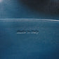 CELINE Shoulder Bag 107773 Smooth lambskin Light blue x dark green ChainShoulder Bag 2WAY Clutch Bag Old logo FRAME Evening Chain Wallet Women Used Authentic