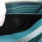 CELINE Shoulder Bag 107773 Smooth lambskin Light blue x dark green ChainShoulder Bag 2WAY Clutch Bag Old logo FRAME Evening Chain Wallet Women Used Authentic
