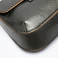 LOUIS VUITTON Shoulder Bag M55152 Monogram Matte Leather Noir mat Webster Street Women Used Authentic