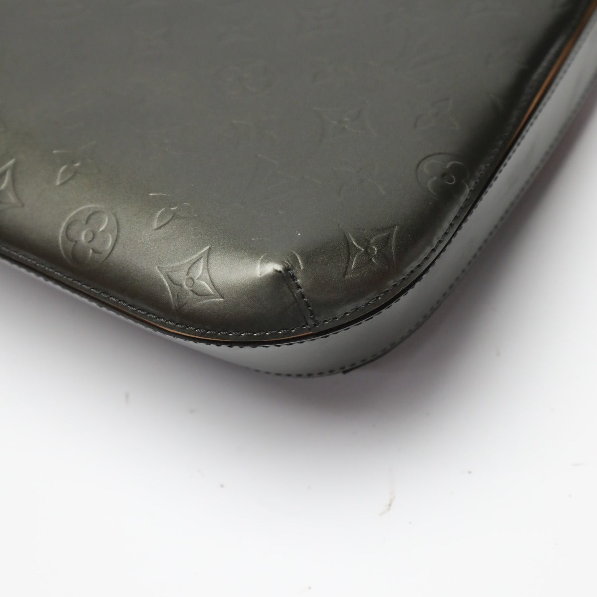 LOUIS VUITTON Shoulder Bag M55152 Monogram Matte Leather Noir mat Webster Street Women Used Authentic