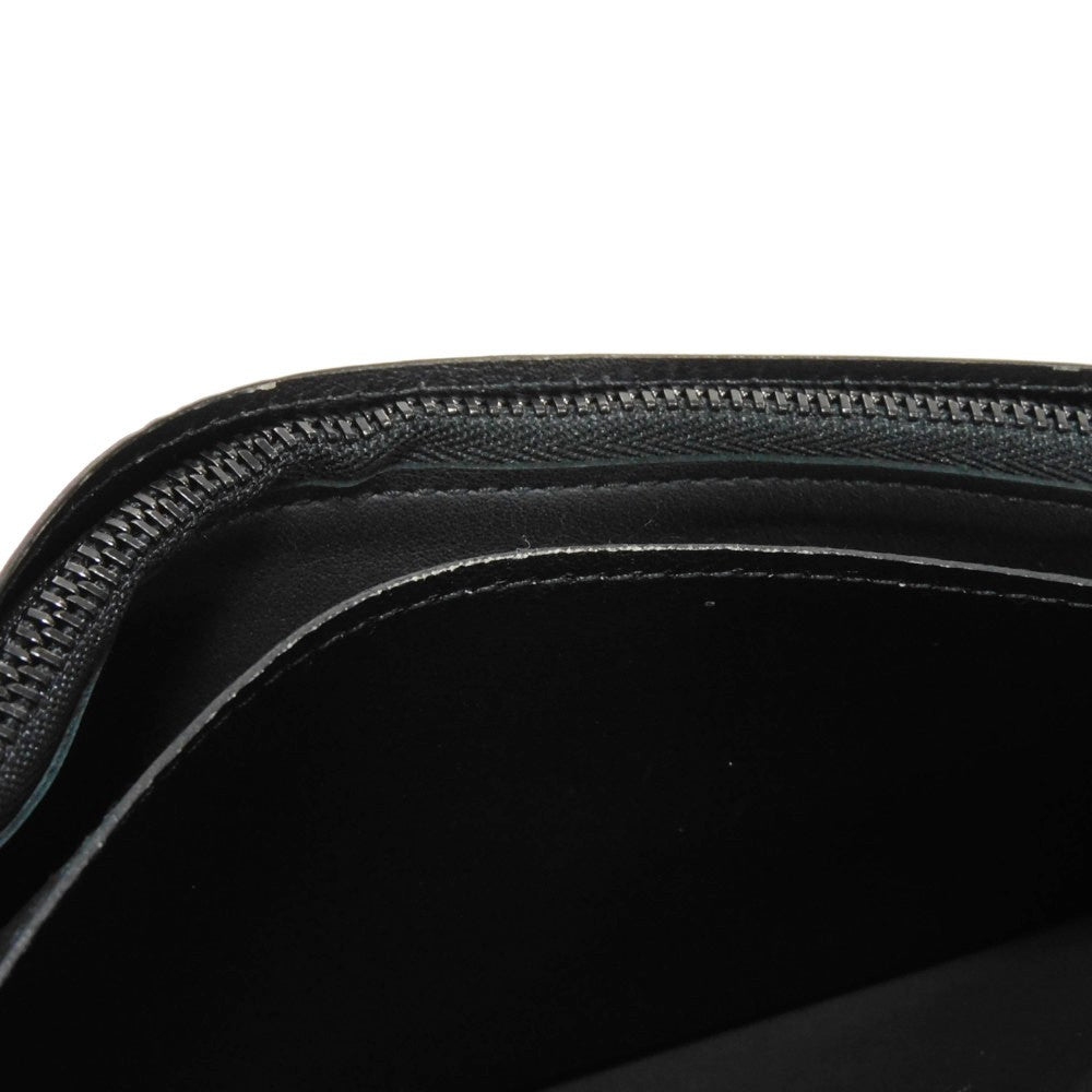 LOUIS VUITTON Long Wallet Purse M69038 Taurillon Clemence leather (monogram embossed) Noir New Bifold Wallet Long Wallet Purse Black Current RFID IC Chip Monogram Taurillon Clemence Portefeuille Braza mens Used Authentic