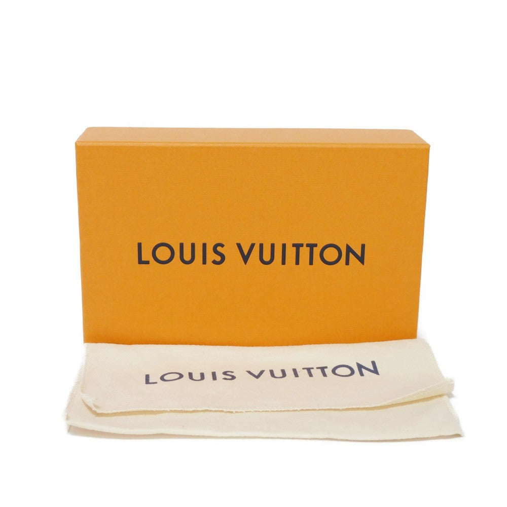 LOUIS VUITTON Long Wallet Purse M69038 Taurillon Clemence leather (monogram embossed) Noir New Bifold Wallet Long Wallet Purse Black Current RFID IC Chip Monogram Taurillon Clemence Portefeuille Braza mens Used Authentic