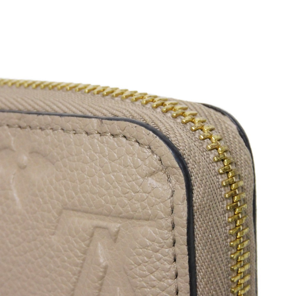 LOUIS VUITTON Long Wallet Purse M69034 Anplant leather Tour rail Current LV logo Greige New RFID Monogram Unplant Zippy wallet unisex(Unisex) Used Authentic