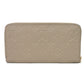 LOUIS VUITTON Long Wallet Purse M69034 Anplant leather Tour rail Current LV logo Greige New RFID Monogram Unplant Zippy wallet unisex(Unisex) Used Authentic