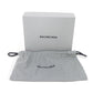 BALENCIAGA Coin case 594548 1I373 9064  Smooth scarf skin white New logo Cash Card Case Strap mens(Unisex) Used Authentic