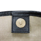 GUCCI Tote Bag 449647 BMJ1G 1000 GG striped leather black logo embossed patch shoulder bag Micro GG Shima gucci sima tote mens Used Authentic