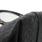 GUCCI Tote Bag 449647 BMJ1G 1000 GG striped leather black logo embossed patch shoulder bag Micro GG Shima gucci sima tote mens Used Authentic