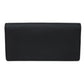 LOUIS VUITTON Long Wallet Purse M69980 Grain leather (embossed) x cowhide leather Noir Current LV Signature Grain Black RFID IC Chip Aerogram Portefeuille Blaza NM Women Used Authentic