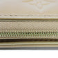 LOUIS VUITTON Bifold Wallet M81673 Lamb leather (monogram type push) x calf leather Camel Current LV logo flower beige RFID IC chip Monogram emboss Portefeuille Lou unisex(Unisex) Used Authentic