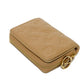 LOUIS VUITTON Bifold Wallet M81673 Lamb leather (monogram type push) x calf leather Camel Current LV logo flower beige RFID IC chip Monogram emboss Portefeuille Lou unisex(Unisex) Used Authentic