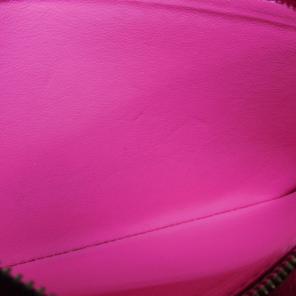 LOUIS VUITTON Long Wallet Purse M80113 Epi leather x grain leather Rose Pondicherry LV logo embossed pink new Zip Around Epi Zippy wallet Women Used Authentic