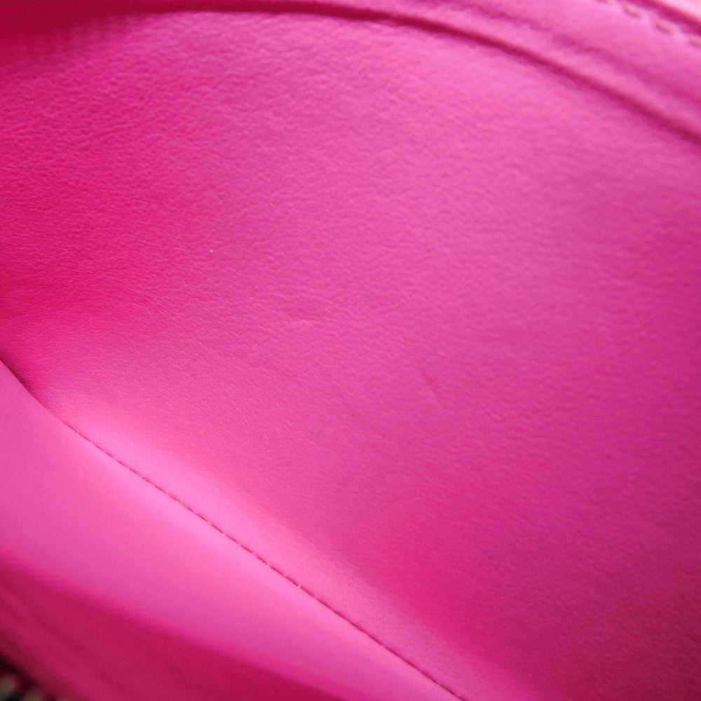 LOUIS VUITTON Long Wallet Purse M80113 Epi leather x grain leather Rose Pondicherry LV logo embossed pink new Zip Around Epi Zippy wallet Women Used Authentic