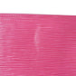 LOUIS VUITTON Long Wallet Purse M80113 Epi leather x grain leather Rose Pondicherry LV logo embossed pink new Zip Around Epi Zippy wallet Women Used Authentic