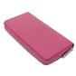 LOUIS VUITTON Long Wallet Purse M80113 Epi leather x grain leather Rose Pondicherry LV logo embossed pink new Zip Around Epi Zippy wallet Women Used Authentic