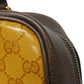 GUCCI Handbag 702387 UVSAT 7267 GG Crystal Canvas (Plastics finish) x Calf leather beige trefoil logo brown Adidas GG Crystal Mini Top Handle Bag unisex(Unisex) Used Authentic