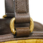 GUCCI Handbag 702387 UVSAT 7267 GG Crystal Canvas (Plastics finish) x Calf leather beige trefoil logo brown Adidas GG Crystal Mini Top Handle Bag unisex(Unisex) Used Authentic