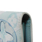 LOUIS VUITTON Long Wallet Purse M82306 Monogram Aqua Garden Canvas Crystal blue LV logo flower 23AW RFID IC chip monogram aqua garden Portefeuille Braza mens Used Authentic