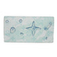 LOUIS VUITTON Long Wallet Purse M82306 Monogram Aqua Garden Canvas Crystal blue LV logo flower 23AW RFID IC chip monogram aqua garden Portefeuille Braza mens Used Authentic
