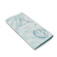 LOUIS VUITTON Long Wallet Purse M82306 Monogram Aqua Garden Canvas Crystal blue LV logo flower 23AW RFID IC chip monogram aqua garden Portefeuille Braza mens Used Authentic