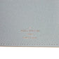 LOUIS VUITTON Long Wallet Purse M82306 Monogram Aqua Garden Canvas Crystal blue LV logo flower 23AW RFID IC chip monogram aqua garden Portefeuille Braza mens Used Authentic