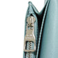 LOUIS VUITTON Long Wallet Purse M82306 Monogram Aqua Garden Canvas Crystal blue LV logo flower 23AW RFID IC chip monogram aqua garden Portefeuille Braza mens Used Authentic
