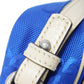 GUCCI Shoulder Bag 625850 GG nylon x calf leather (embossed) blue Logo foil stamped double G Ivory 2WAY handbag GG nylon Off the Grid Crossbody unisex(Unisex) Used Authentic