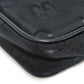 GUCCI Sling bag 631341 H9HBN 1000 GG nylon x calf leather (embossed) black Waist bag Shoulder Bag GG nylon Off the grid belt bag mens Used Authentic