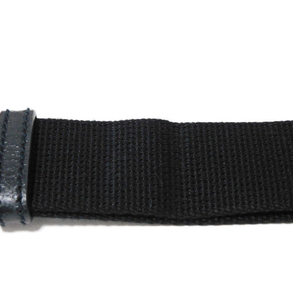 GUCCI Sling bag 631341 H9HBN 1000 GG nylon x calf leather (embossed) black Waist bag Shoulder Bag GG nylon Off the grid belt bag mens Used Authentic
