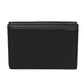 LOUIS VUITTON Tri-fold wallet M63921 Grain calf leather (embossed) Noir Current LV Signature Grain Calfskin Black RFID LV logo Portefeuille Rock Mini unisex(Unisex) Used Authentic