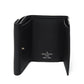 LOUIS VUITTON Tri-fold wallet M63921 Grain calf leather (embossed) Noir Current LV Signature Grain Calfskin Black RFID LV logo Portefeuille Rock Mini unisex(Unisex) Used Authentic