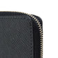 LOUIS VUITTON Coin case M32832 Taiga leather (embossed) Aldoise LV logo embossed charcoal grey old style Zip Around Taiga Zip Around Purse mens Used Authentic